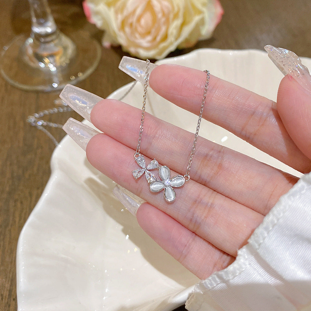 Flower Fairy Mori Style Light Luxury Minority Necklace