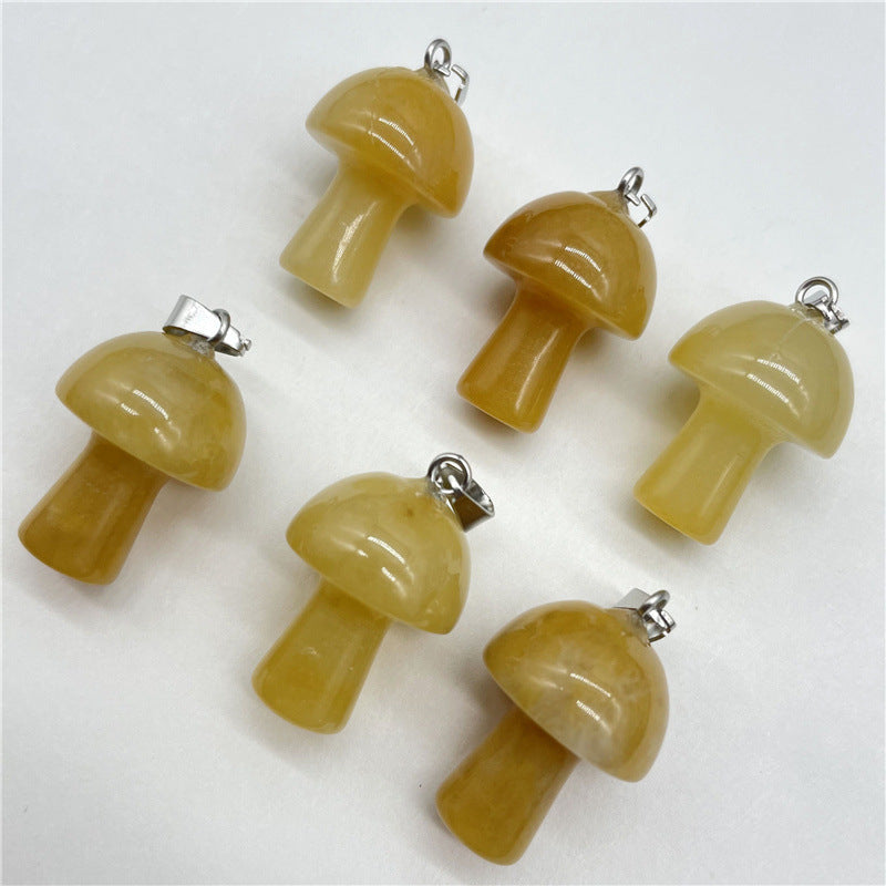 Fashion Natural Crystal Stone Mini Small Pendant