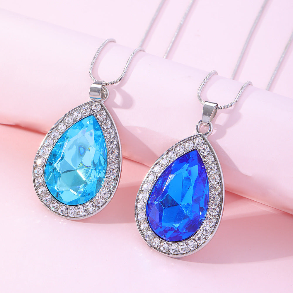 New Sophia Power Stone Princess Charm Necklaces