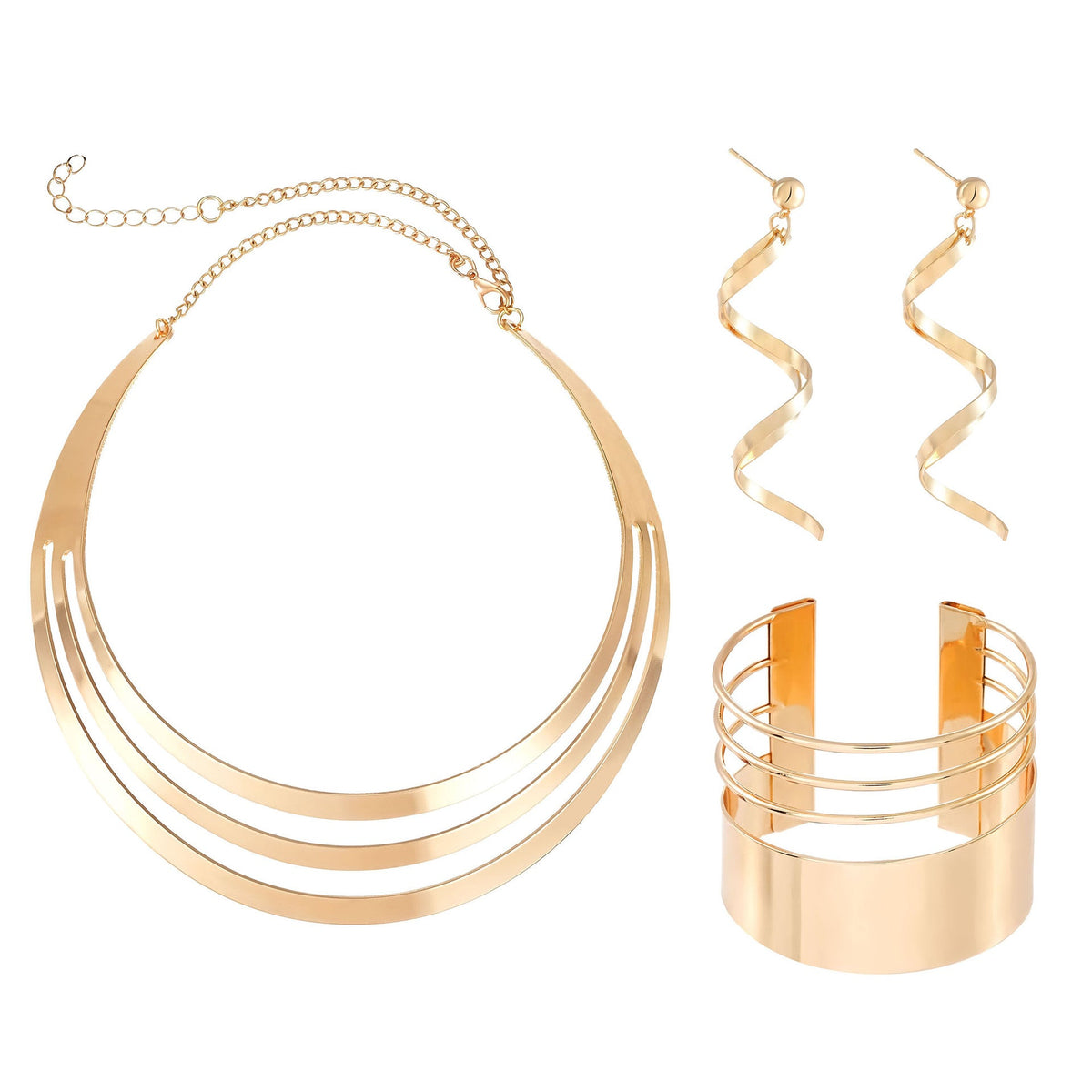 Slouchy Comfortable Personalized Fashion Collar Decorations Jewelry Set