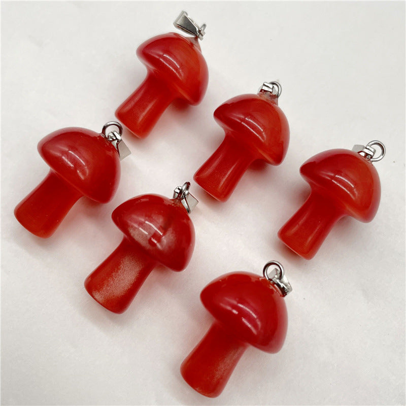 Fashion Natural Crystal Stone Mini Small Pendant