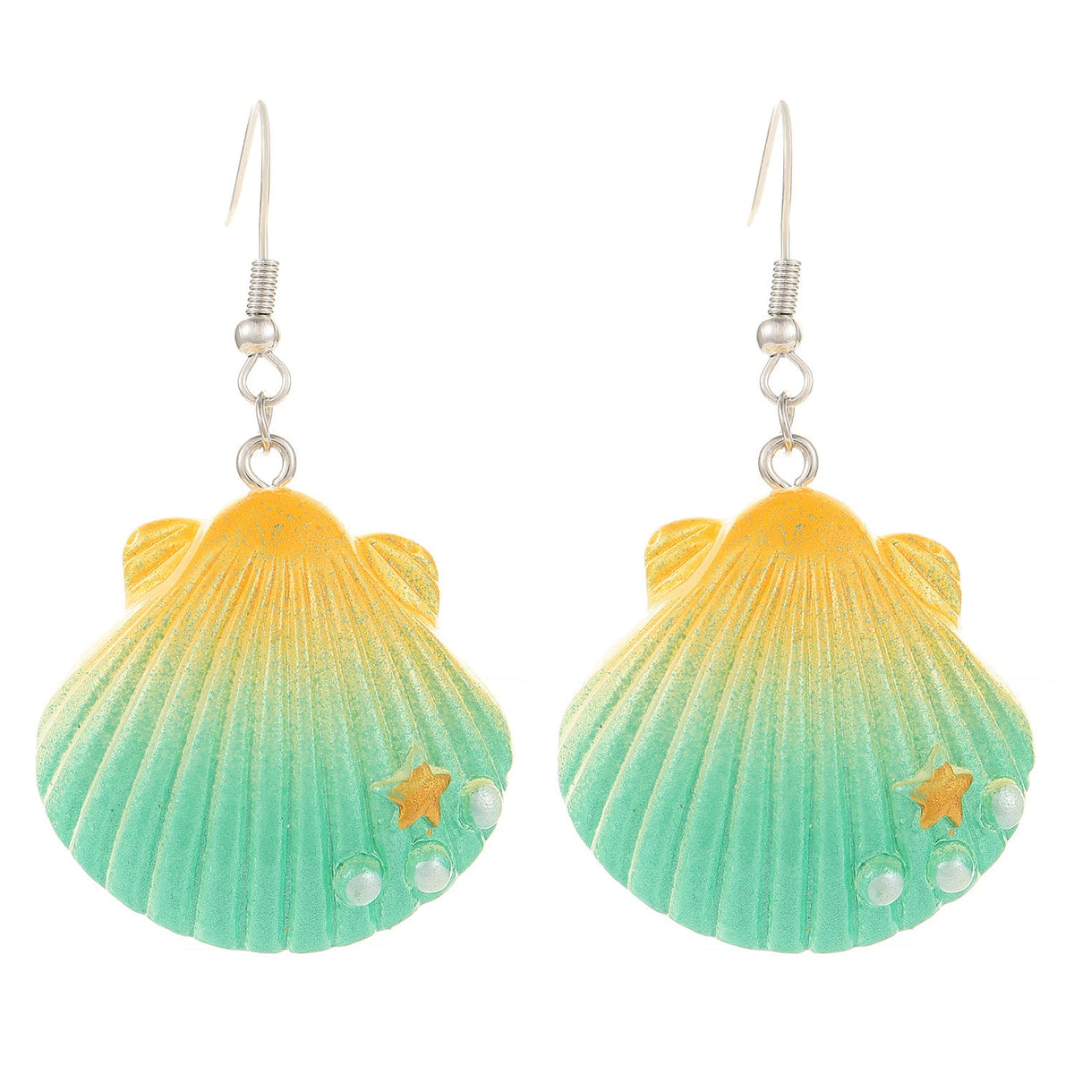 Starfish Spiral Pattern Ear Wind High Sense Ocean Jewelry Set
