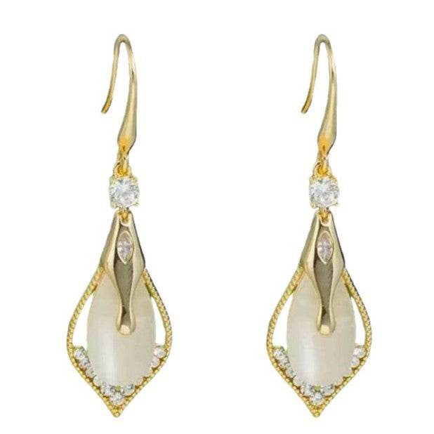 Sense Opal Light Luxury Minority Elegant Rings