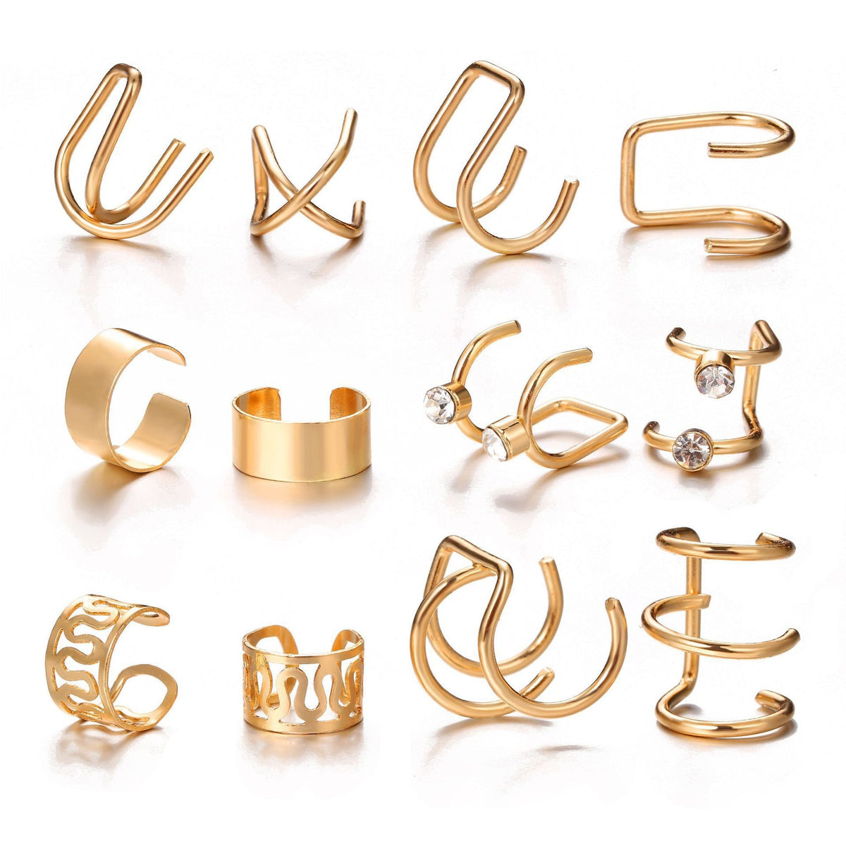 Unique Cool Creative Simple Metal Alloy Ear Clip