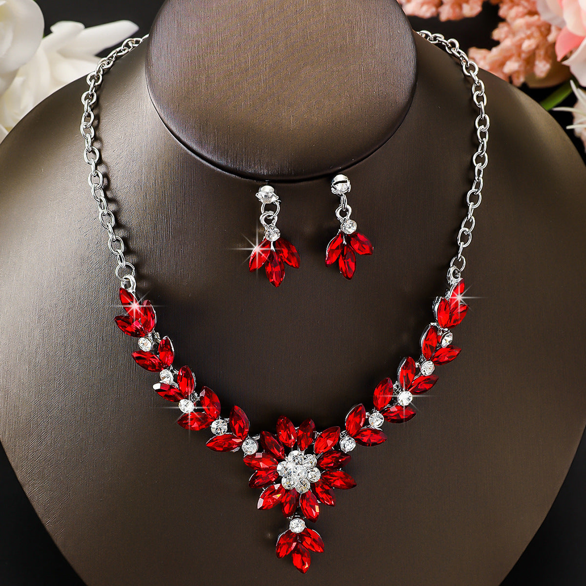 New Fashion Bridal Two-piece Elegant High-grade Jewelry Set