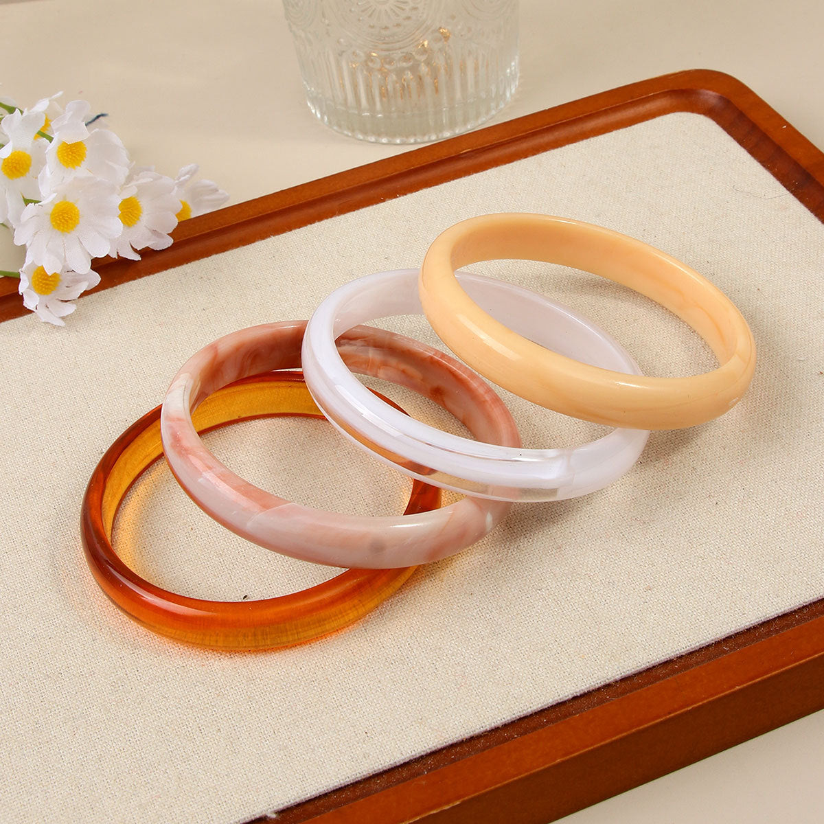 Fashion Acrylic Female Personality Minimalist Elegant Niche Bracelets