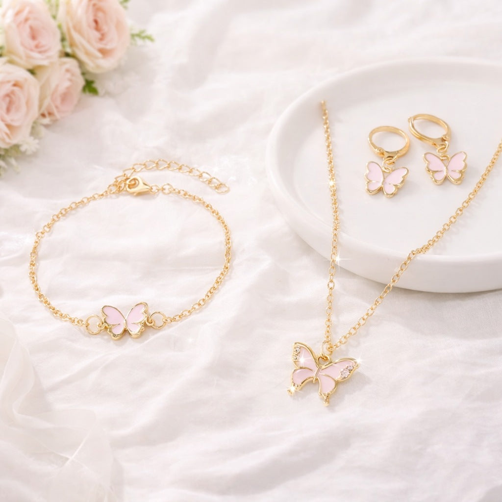 Women's Lucky Four-leaf Clover Five Petal Flower Bracelets