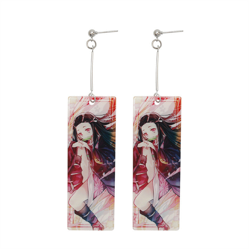 Anime Peripheral No Stove Door Ear Clip Rings