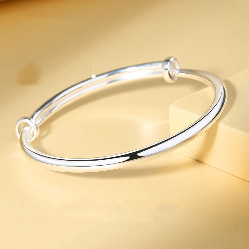 Style Artistic Light Imperial Concubine Simple Push-pull Glossy Female Round Bracelets