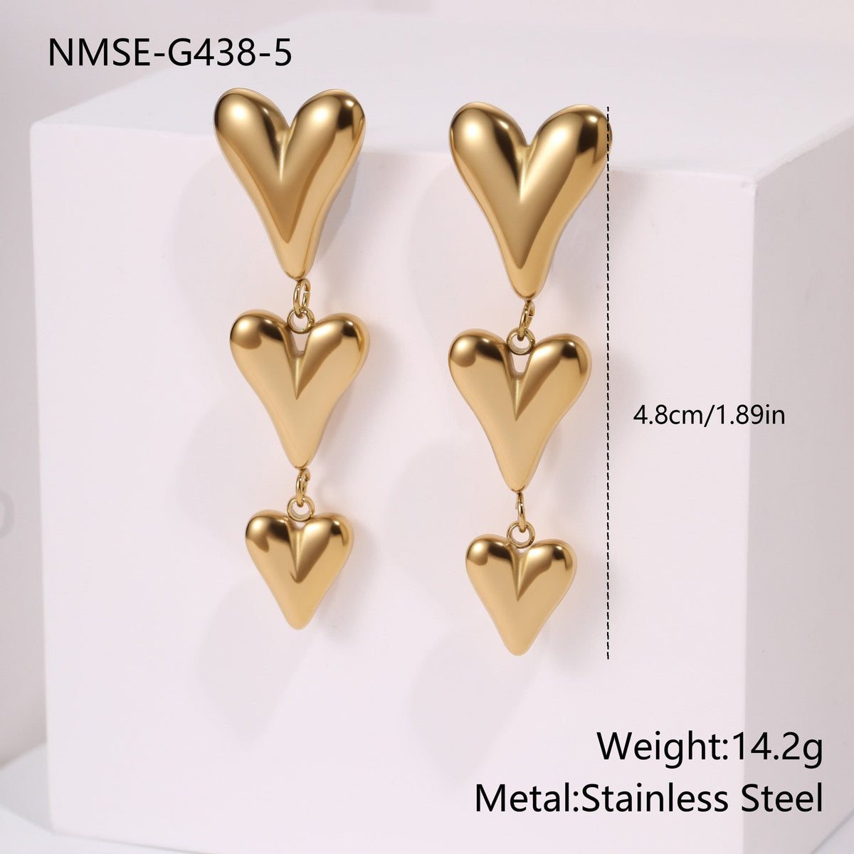 Titanium Steel Valentine's Day Gift Love Souvenir High Jewelry Set