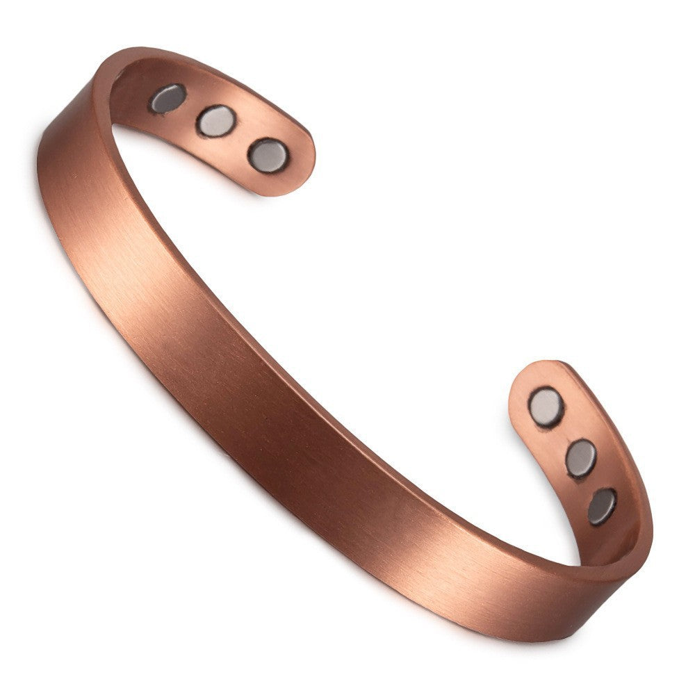 Atmospheric Lucky Tree Magnet Red Copper Health Care Bracelet