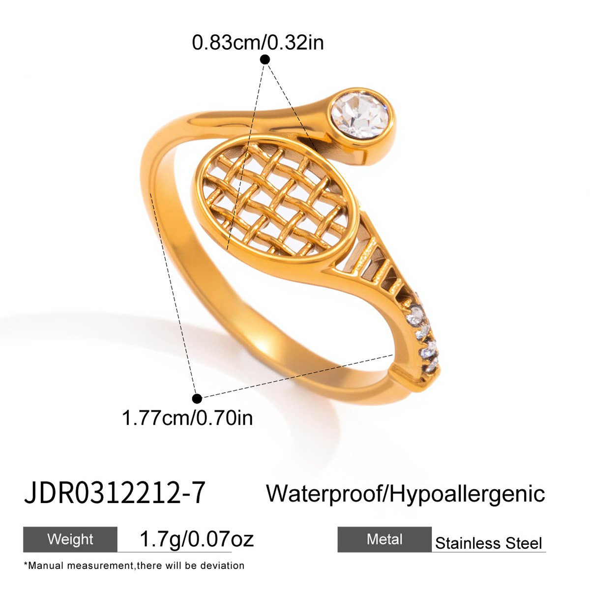 Women's Ding Titanium Steel Stainless Light Luxury High Jewelry Set
