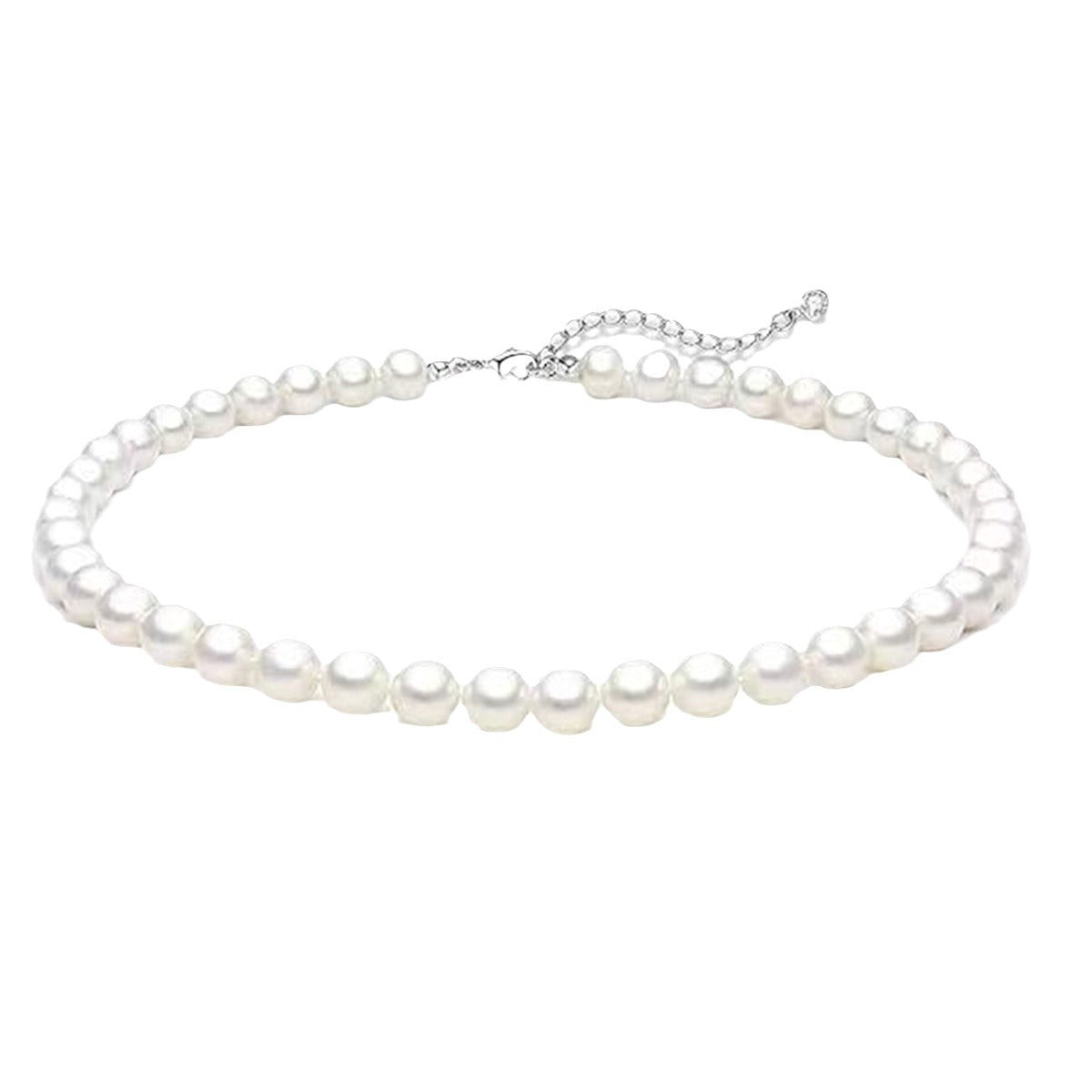 French Retro Artificial Pearl High Fashion Simple Cheongsam Wedding Versatile Necklaces