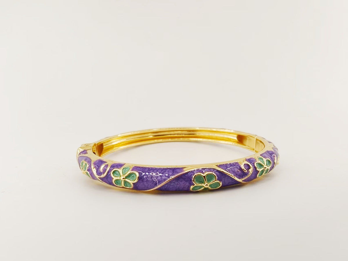 National Fashion Ancient Style Cloisonne Enamel Tourism Bracelet