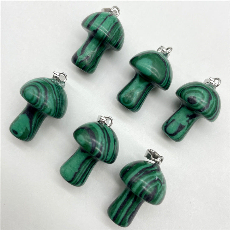 Fashion Natural Crystal Stone Mini Small Pendant