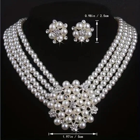 Style Refined Grace Crystal Clavicle Chain Necklaces