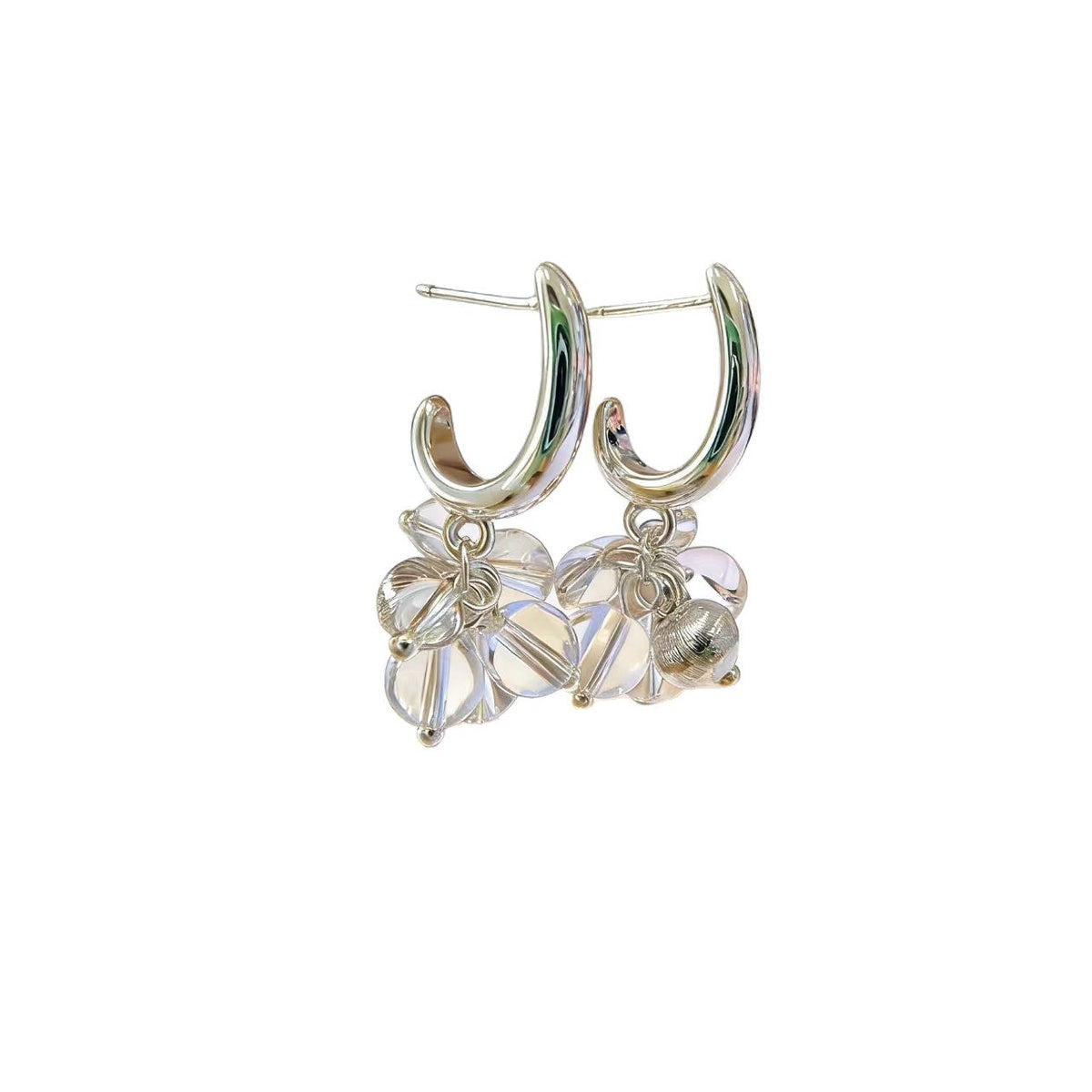 Women's Crystal Grape Cluster Light Luxury Fashion Ear Rings