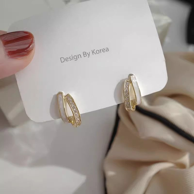 Style Simple Temperamental Minority Personalized High-grade Earrings