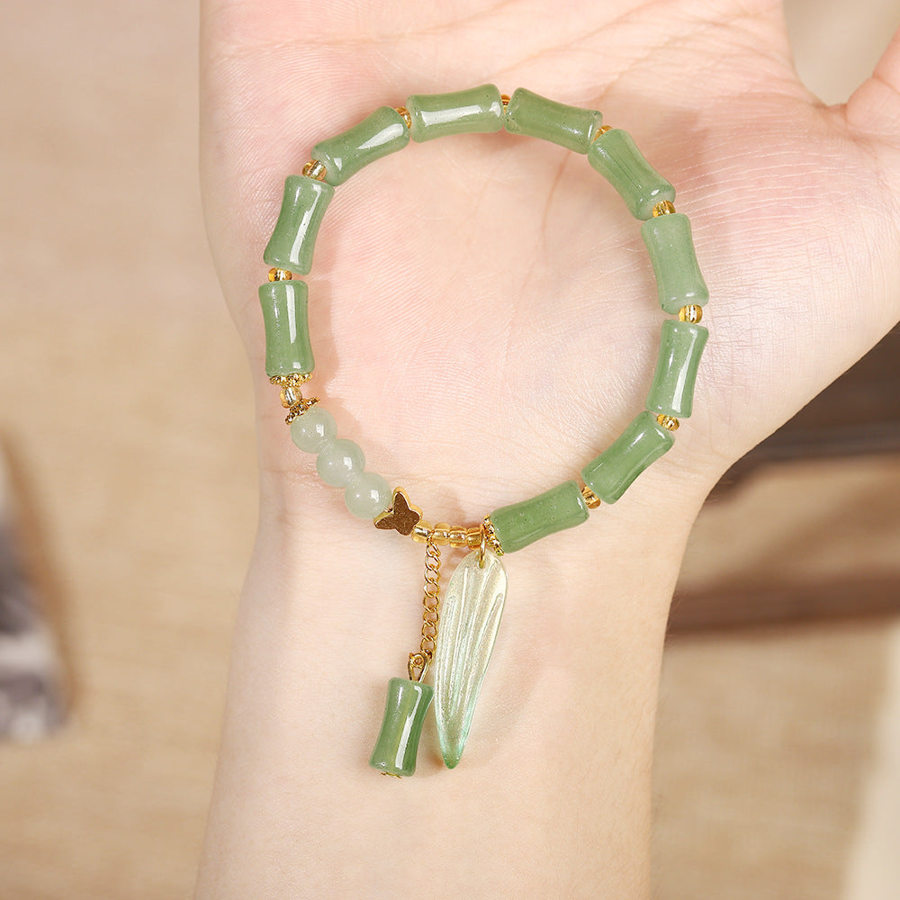 Style Chinese Imitation Aventurine Festival High Blessing Pendants