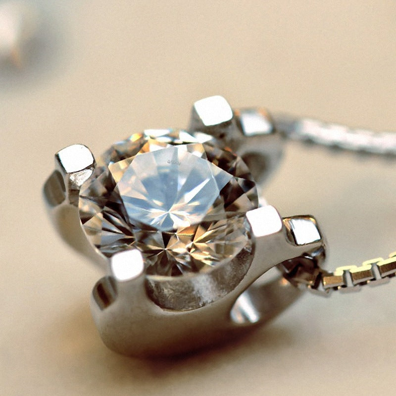 Sparking Zirconium Square Fashion Crystal Popular Pendant