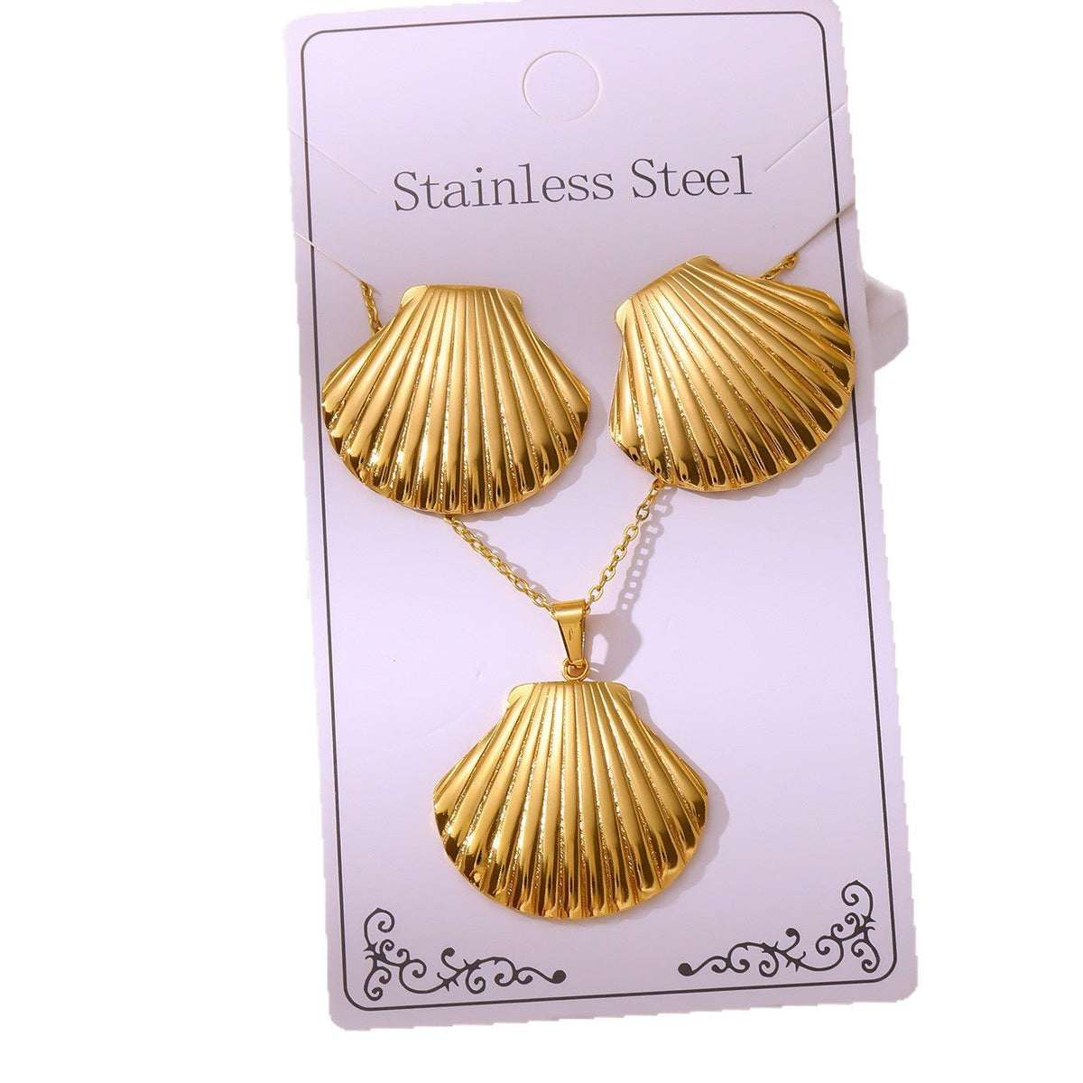 Hydraulic Suit Butterfly Love Irregular Personality Jewelry Set
