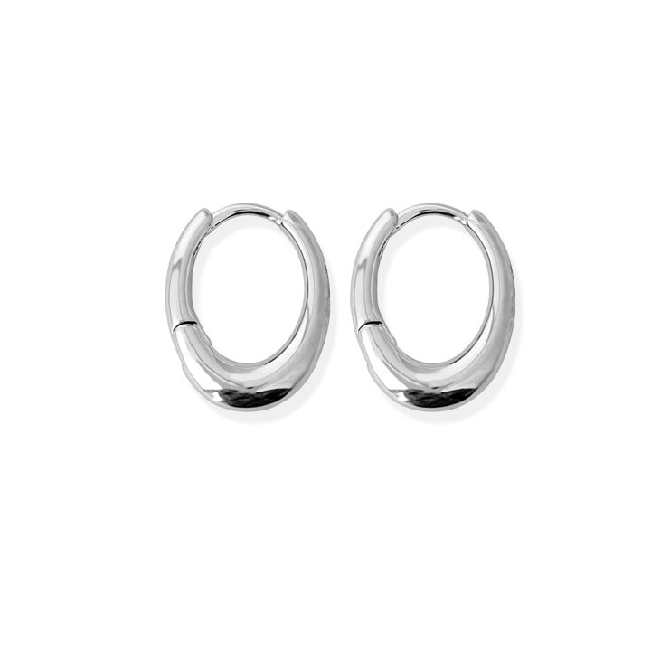 Style Cool Minimalist Geometric Exquisite Fashionable Hoop Sense Of Retro Earrings