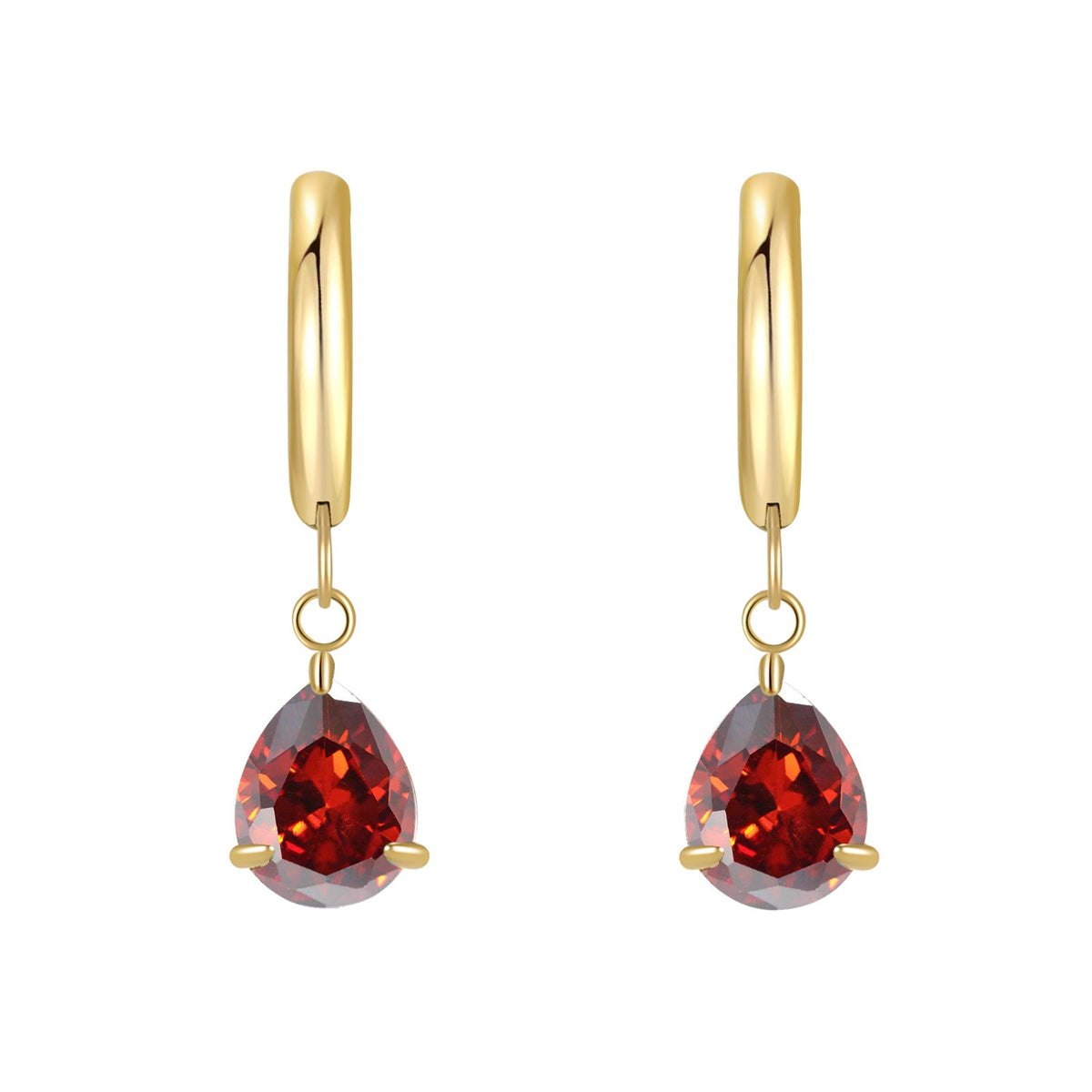 Titanium Steel Zircon Coil Small Ear Earrings