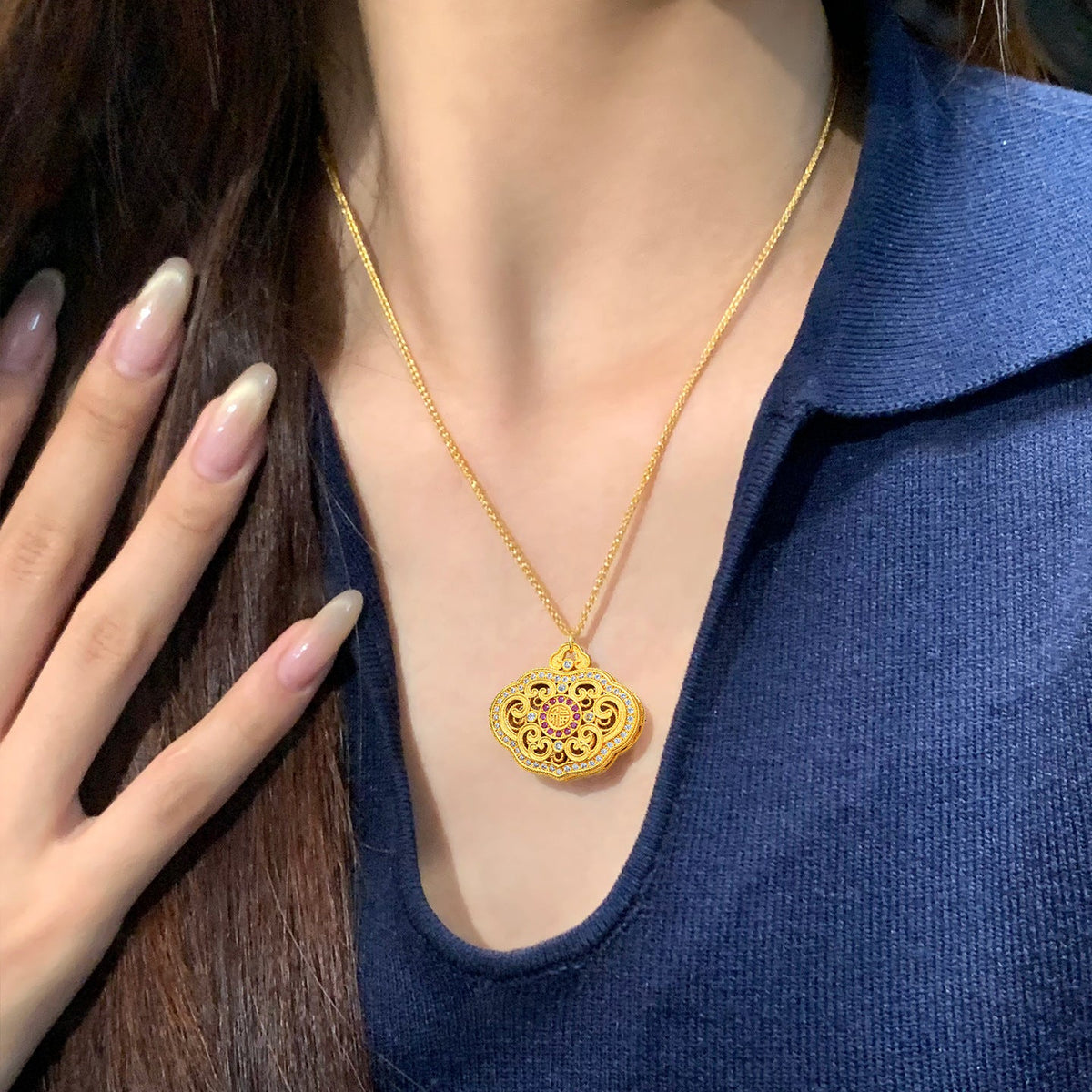 Of Good Ancient Style High-grade Vintage Necklaces