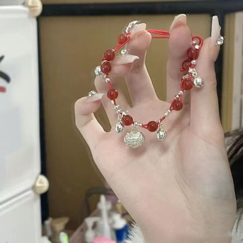 Style National Fashion Butterfly Beaded Female Good-looking Niche Bracelet