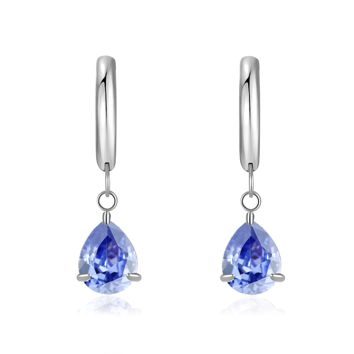 Titanium Steel Zircon Coil Small Ear Earrings