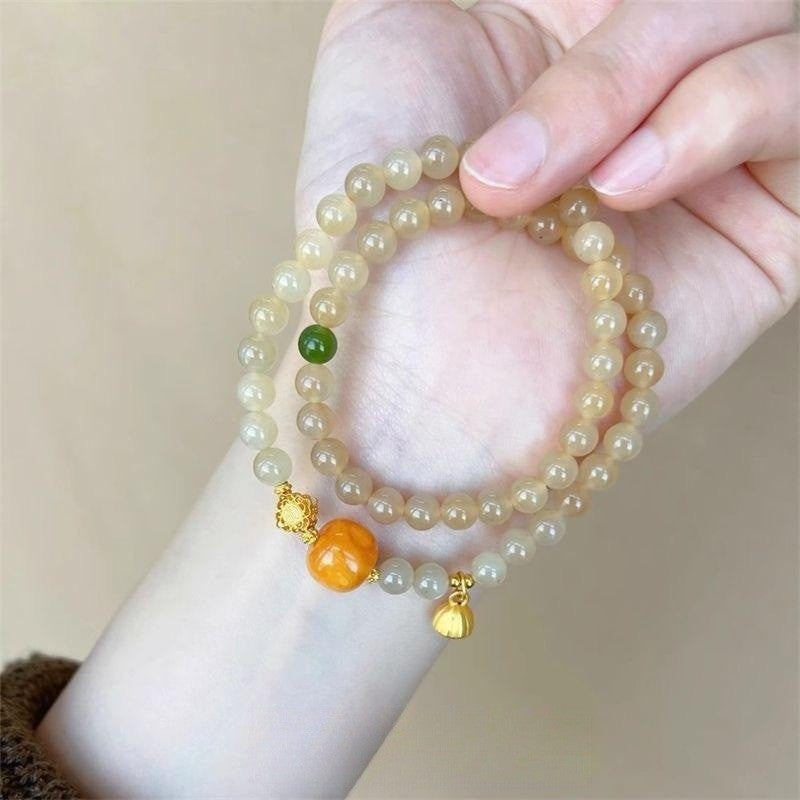 Women's Into Shan Cui Beaded Chinese High-grade Light Bracelet
