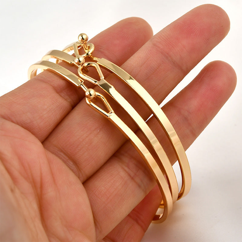 Round Beads Water Drop Clasp Adjustable Opening Simple Fashion Exquisite Bracelets