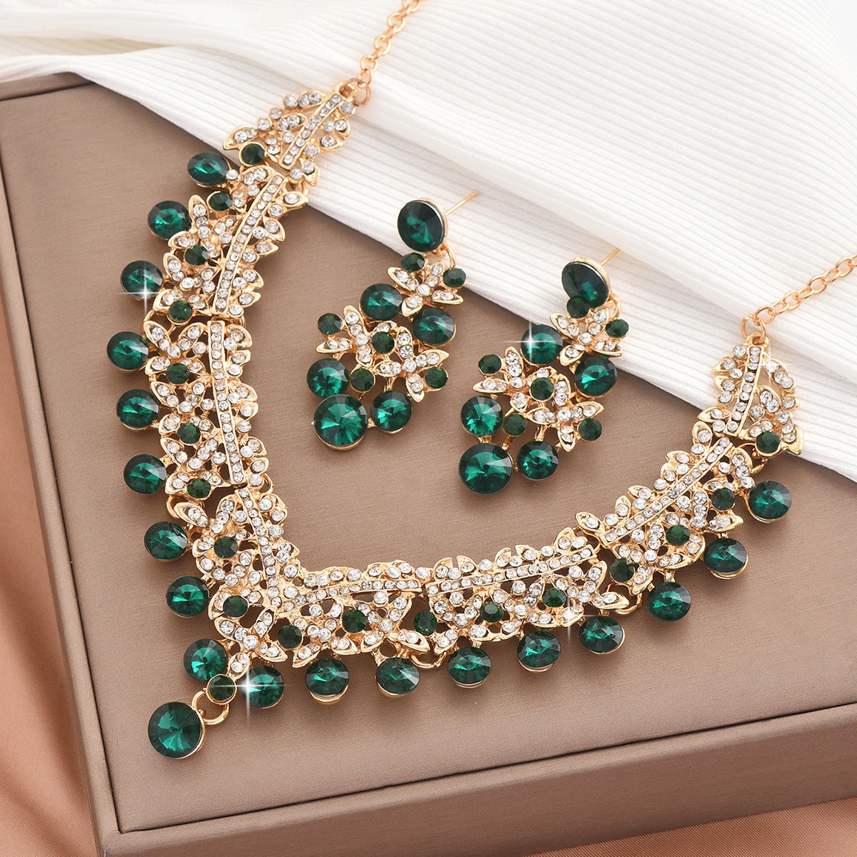 New Fashion Bridal Two-piece Elegant High-grade Jewelry Set