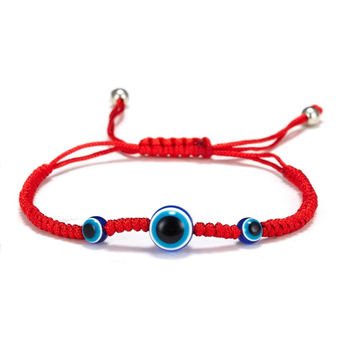 Women's Blue Eyes Fashion Simple Palm Chain Artistic Adjustable Carrying Bracelet