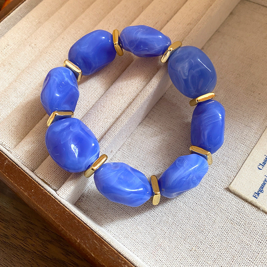 Flowers Open-ended Design Personalized Light Luxury Bracelet