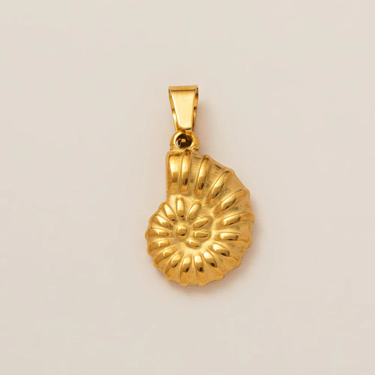 Stainless Steel Ocean Series Parts Furnace Vacuum Plating Gold Pendants