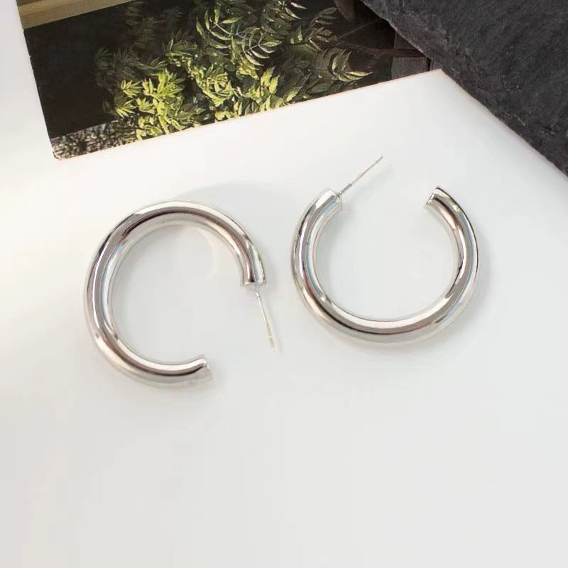 Invisible One-piece Silicone No Pierced Commuter Female Small Earrings