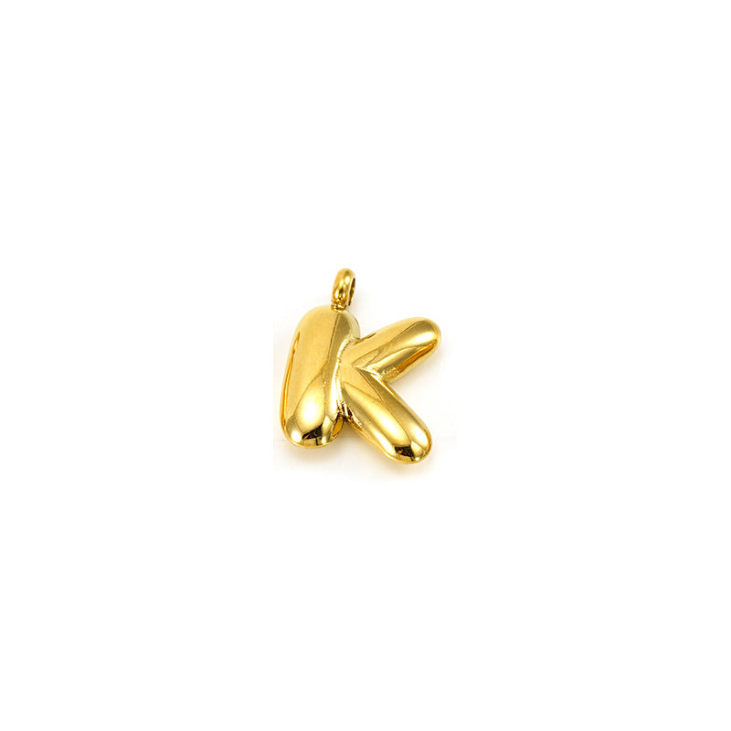 Stainless Steel Fashion Letter Titanium Letters Pendant