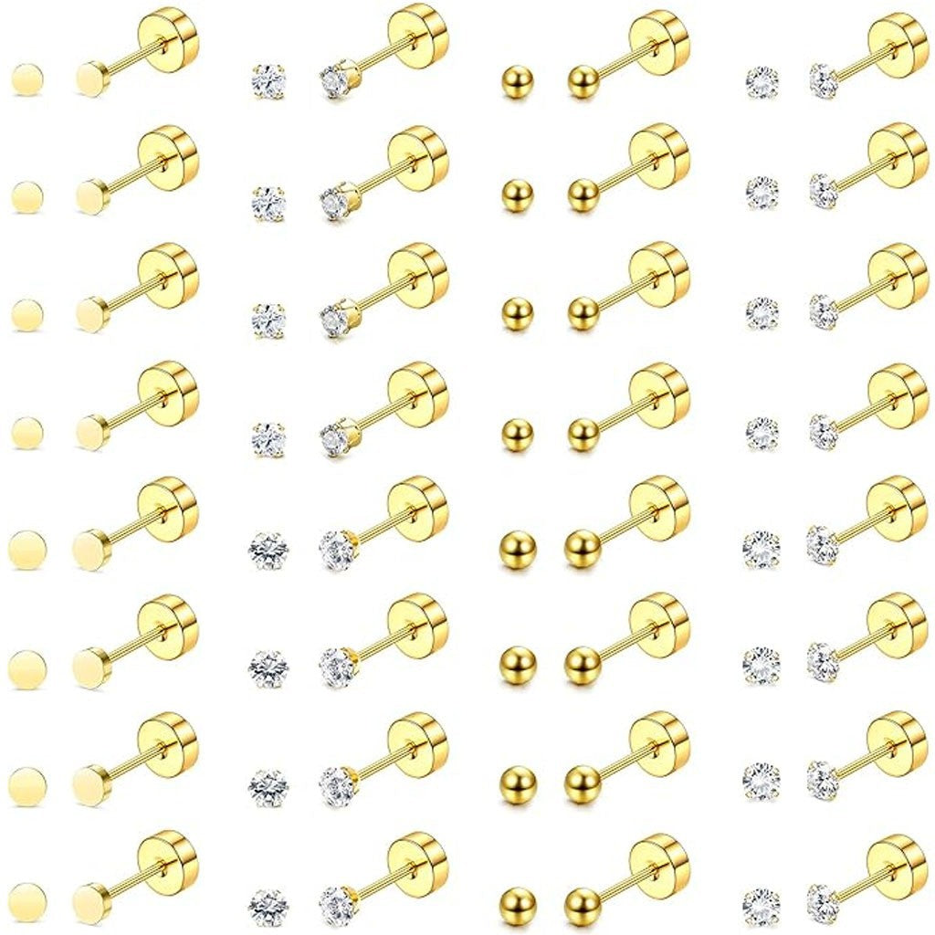 Ear Cover Stainless Steel Integrated High Quality Stud Earrings