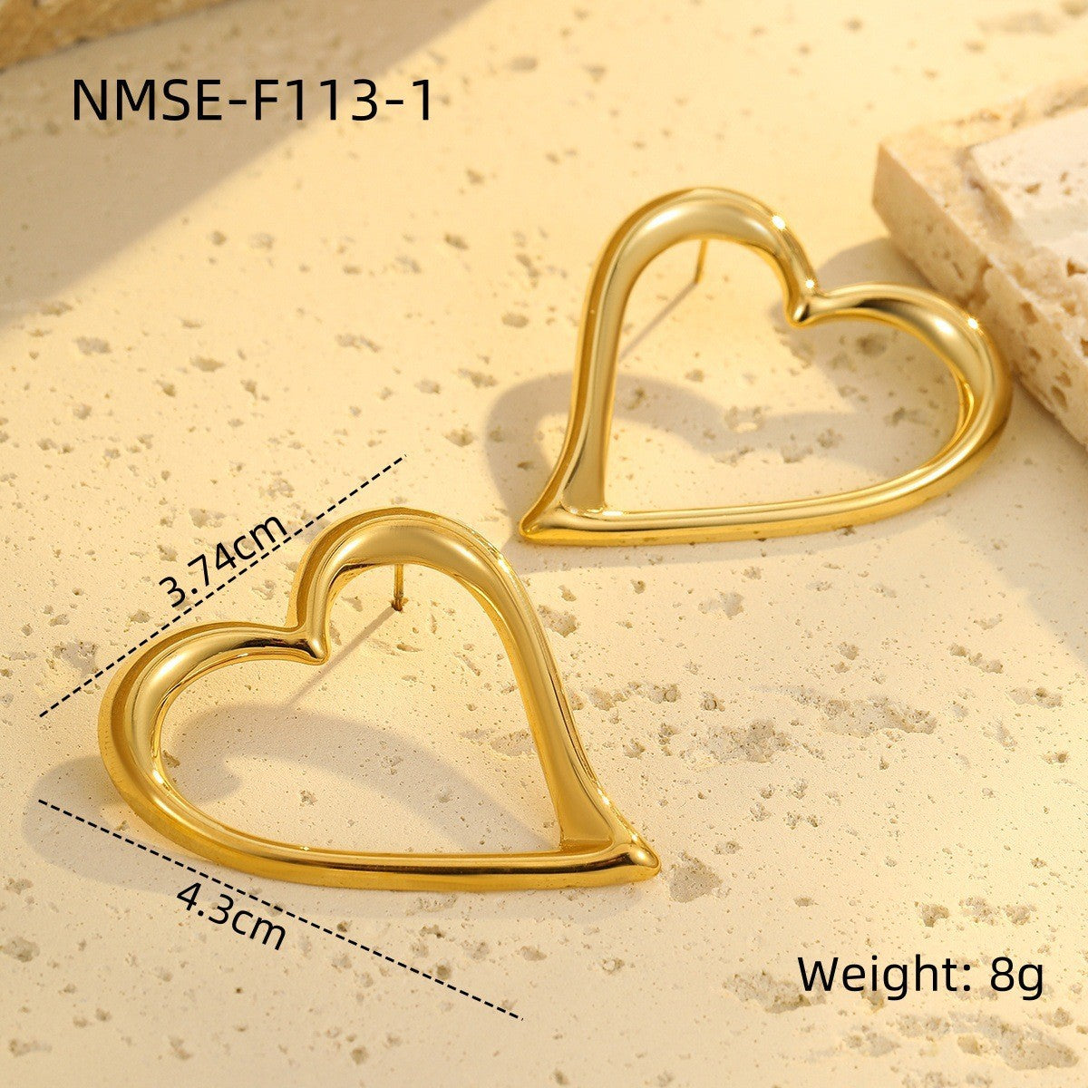 Titanium Steel Valentine's Day Gift Love Souvenir High Jewelry Set