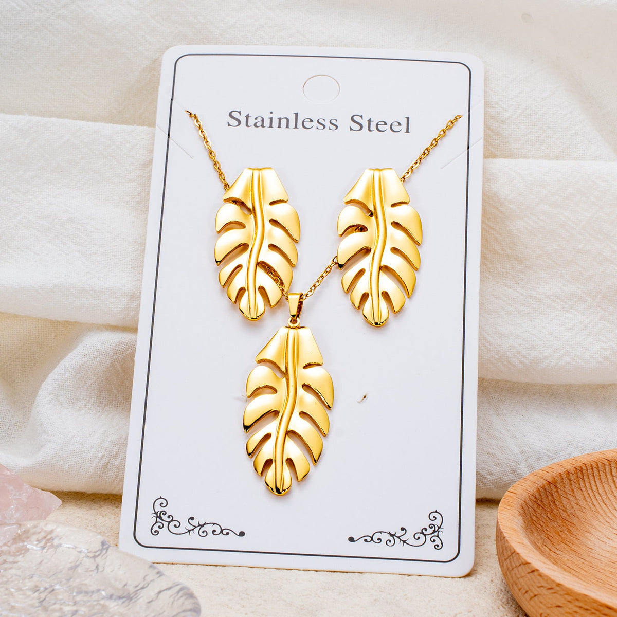 Best-selling Fashion Personality Stainless Steel Variety Of Jewelry Set