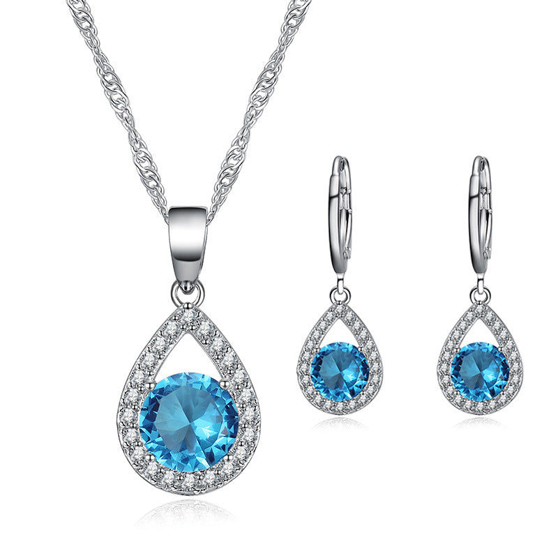 Fashion Angel Tears Drop Artistic Female Necklaces