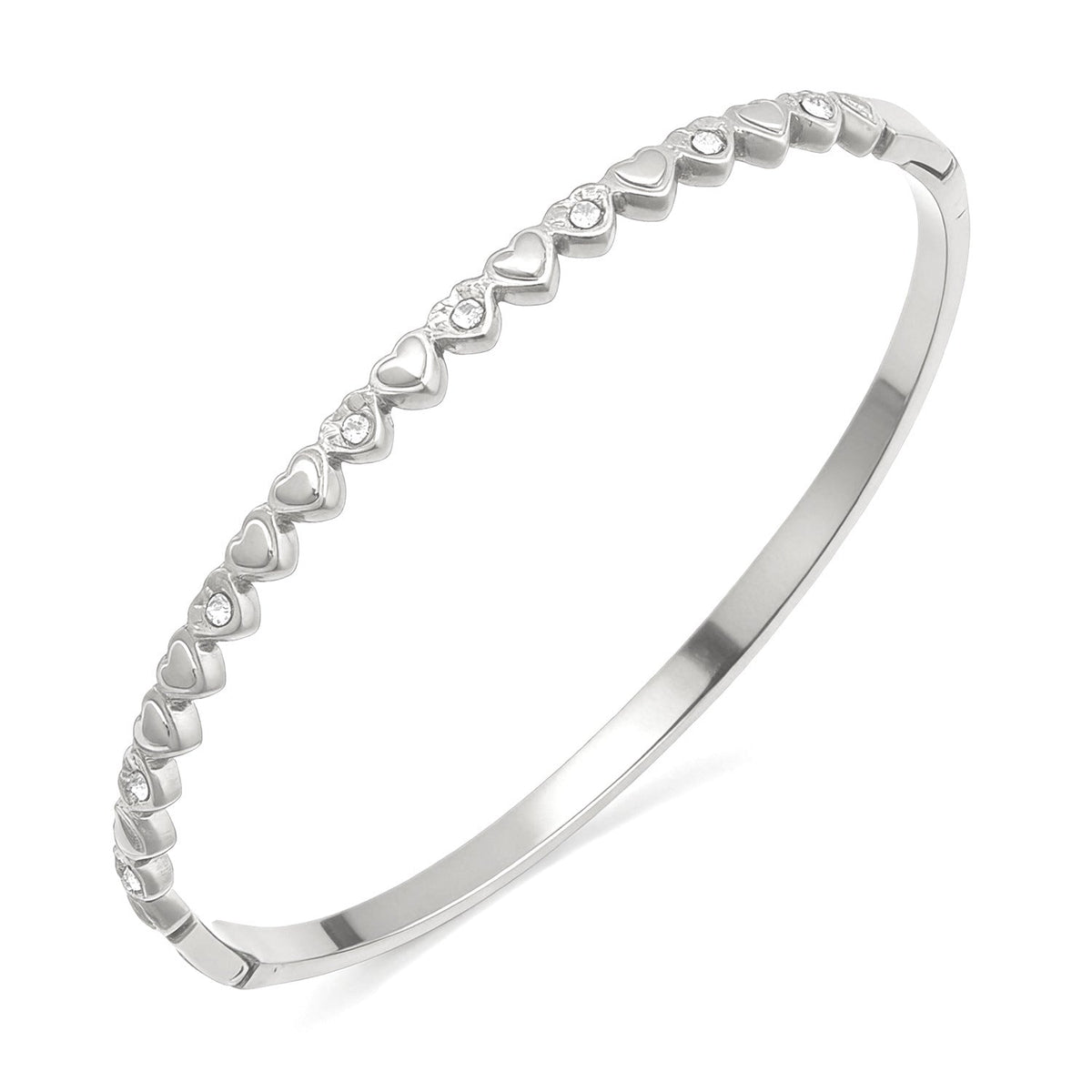Open Stainless Steel Hydraulic Light Luxury High-grade Exaggerated Design Sense Bracelets