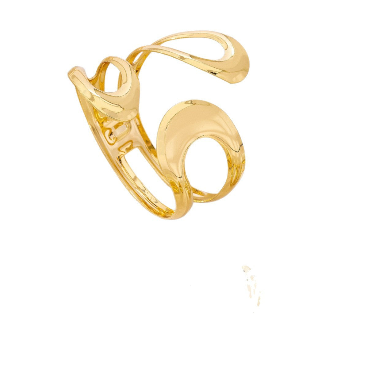 Women's Fashion Simple Gold Plated Popular Hollow Bracelets