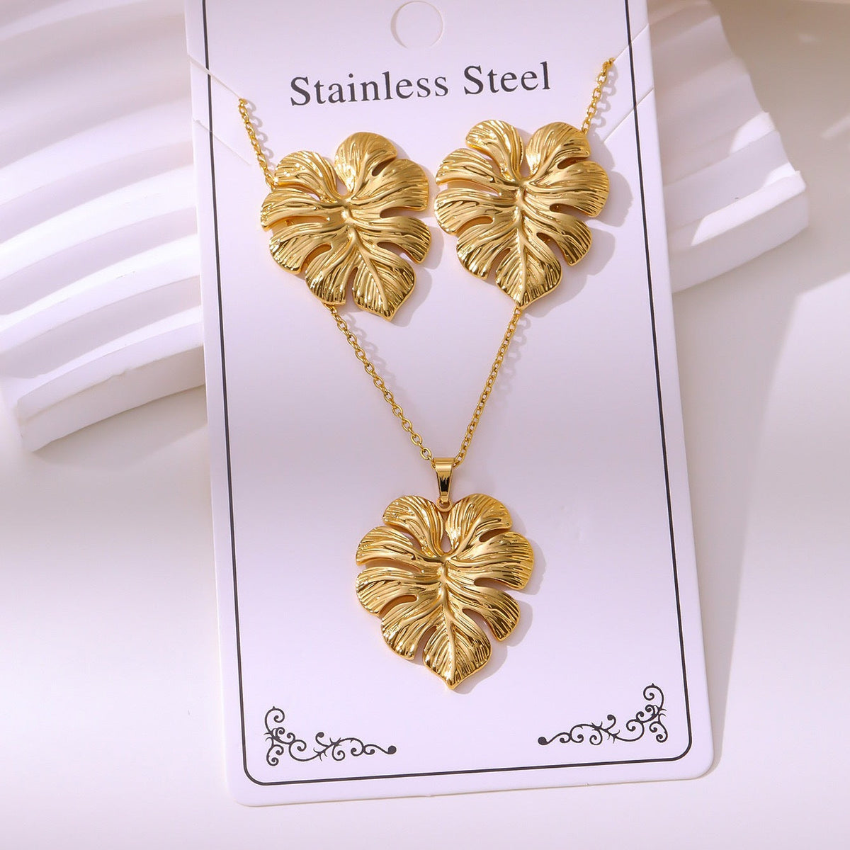 Hydraulic Suit Butterfly Love Irregular Personality Jewelry Set