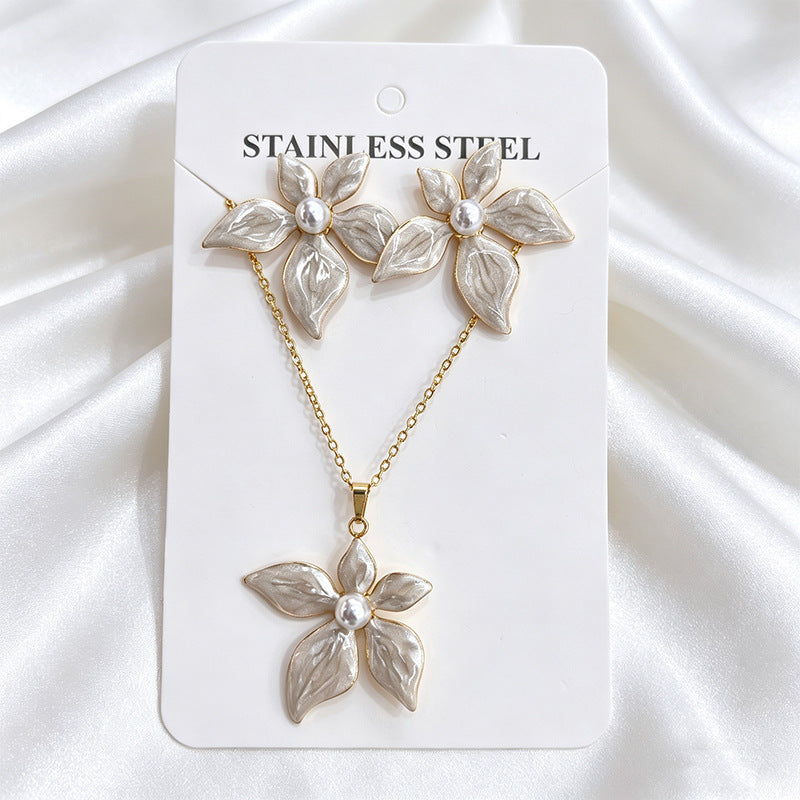 Stainless Steel Enamel Titanium Fashion Personality Necklaces