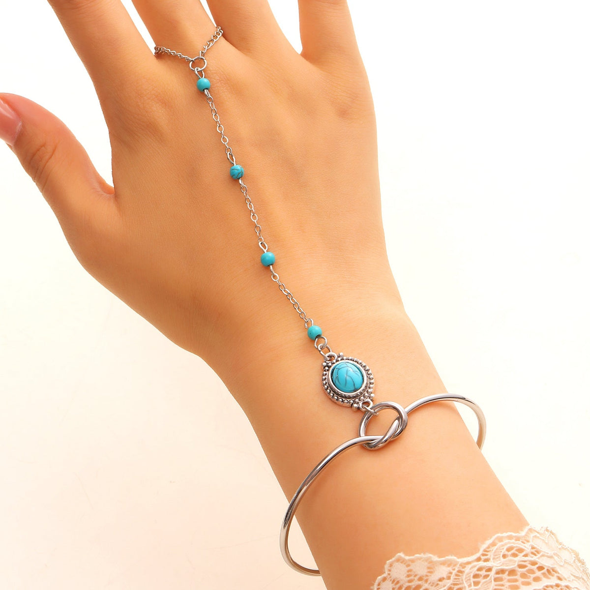 Fashion Simple Finger Chain Hand Back Bracelet