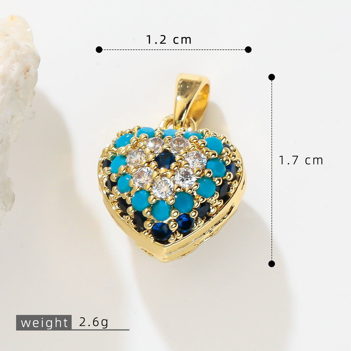Fashion Retro Weird Devil Eye Single Pendants