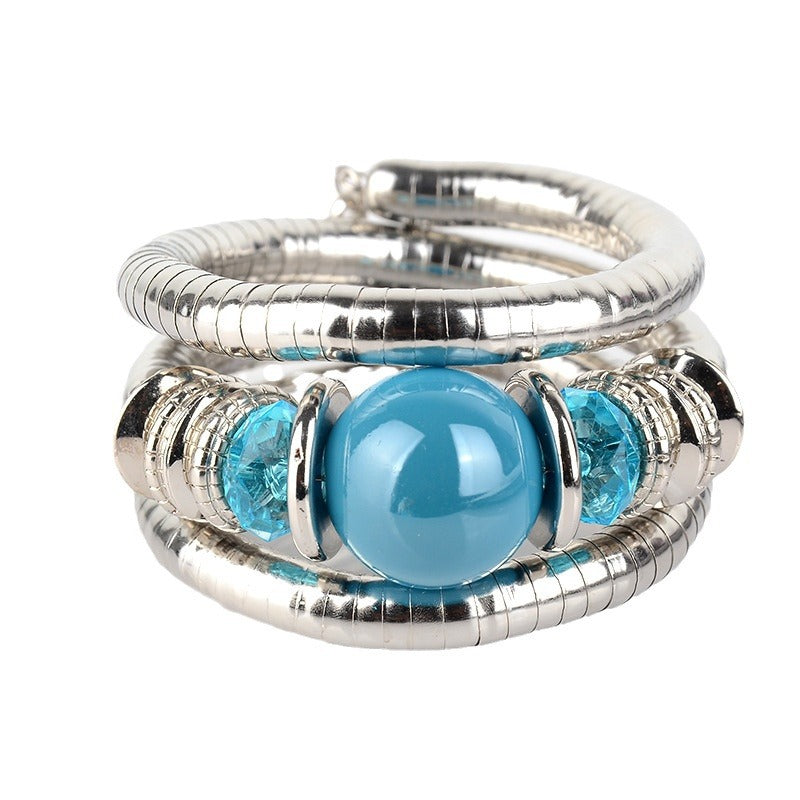 National Style Three Simple Handmade Spacer Bracelet