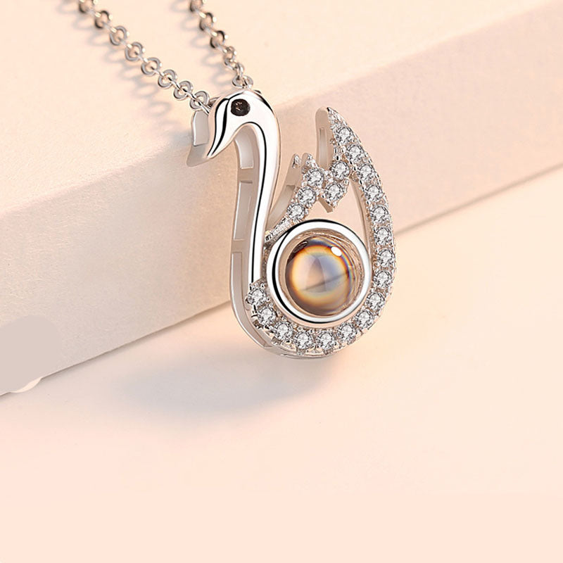 Language Love You Kinds Of Projection Clavicle Necklace
